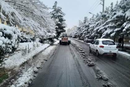 آمادگی منطقه 4 شهرداری قم در زمان بارش نزولات آسمانی